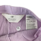 H&M leggings 5-6 years lilac plain cropped