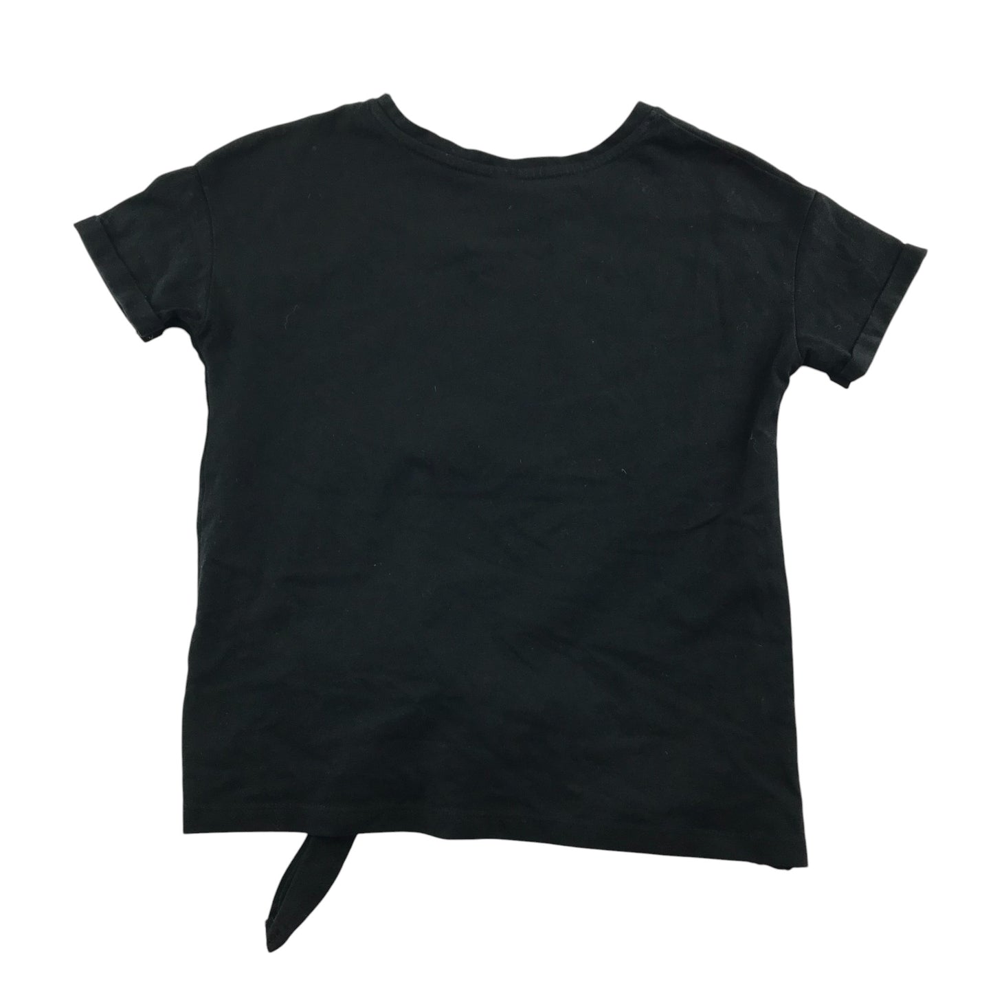 Tu T-Shirt 7-8 Years Black Too Cute to Spook Halloween Cotton