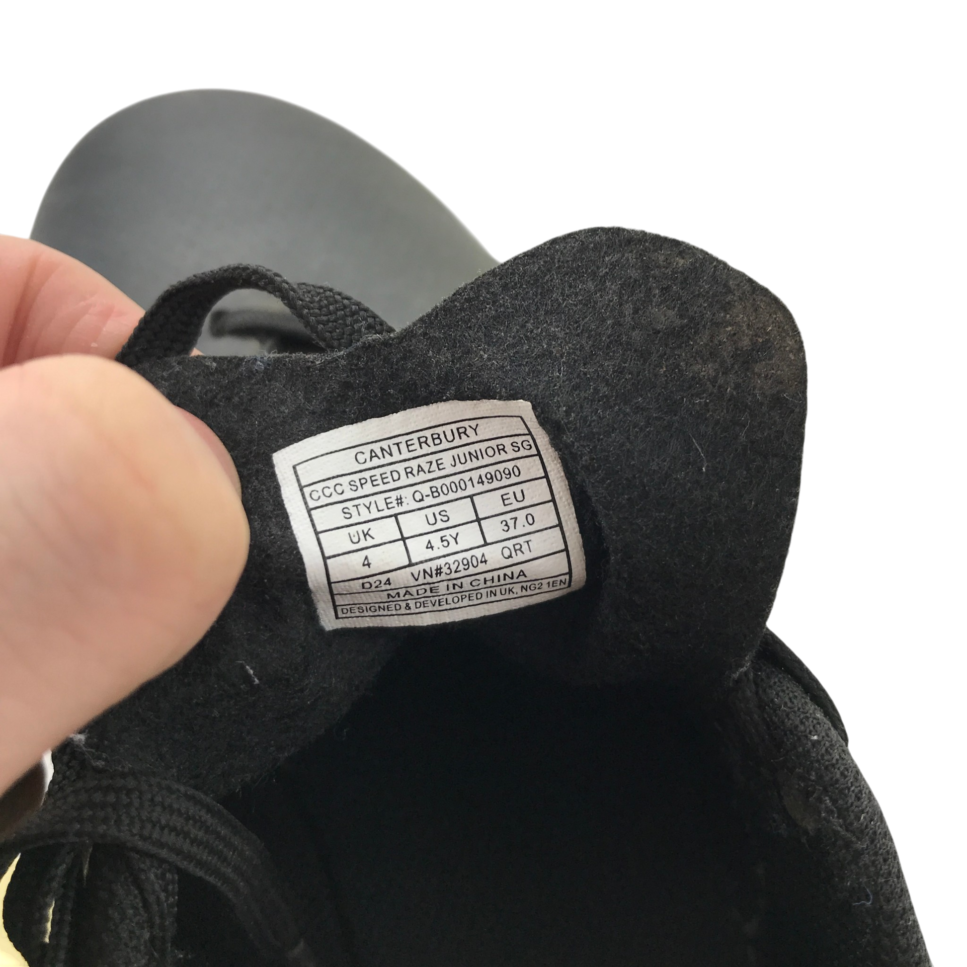 Preloved Canterbury shoes for adults