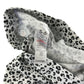 George leggings 5-6 years white and black animal print cropped