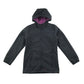 Trespass jacket 9-10 years grey soft shell warm pink fluffy lining interior