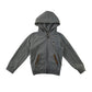 Hush Puppies hoodie 6 years light grey full zipper with embroidered dog