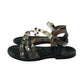 Lilley sandals shoe size 13 junior black with clear straps