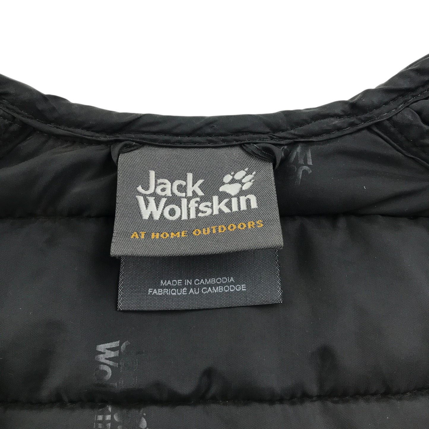 Jack Wolfskin jacket 7-8 years black warm lining puffer waterproof