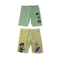 Primark leggings 6-7 years yellow and green Mickey and friends graphic prints cropped bundle