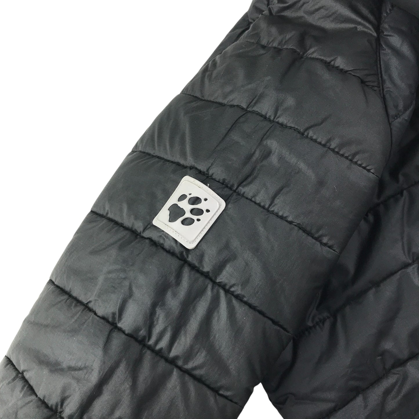 Jack Wolfskin jacket 7-8 years black warm lining puffer waterproof