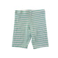 F&F leggings 6-7 years mint and white stripy cropped