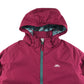 Trespass jacket 7-8 years pink warm floral lining waterproof
