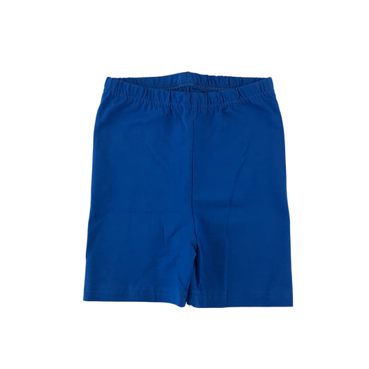 Futuro leggings 6-7 years blue plain cropped elasticated waist