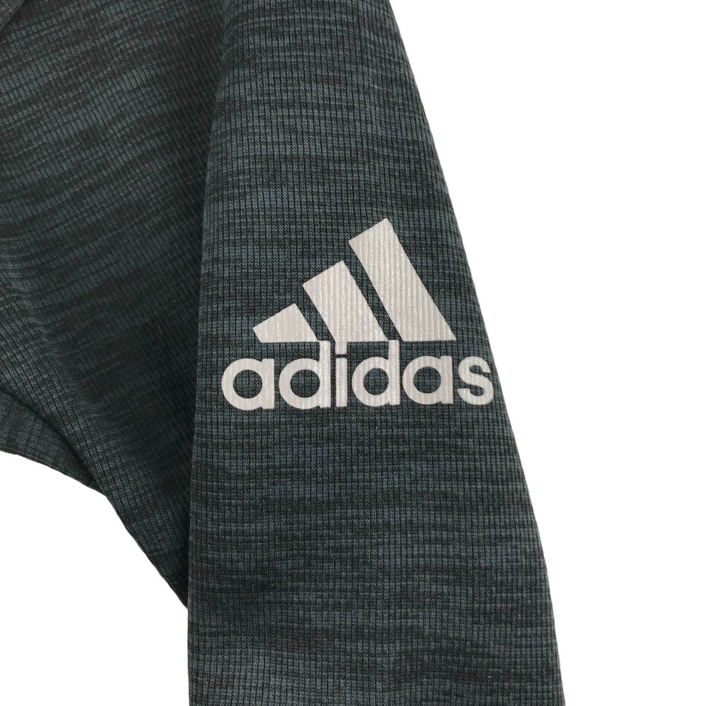 Adidas Hoodie Age 7 Grey Sporty Full zipper