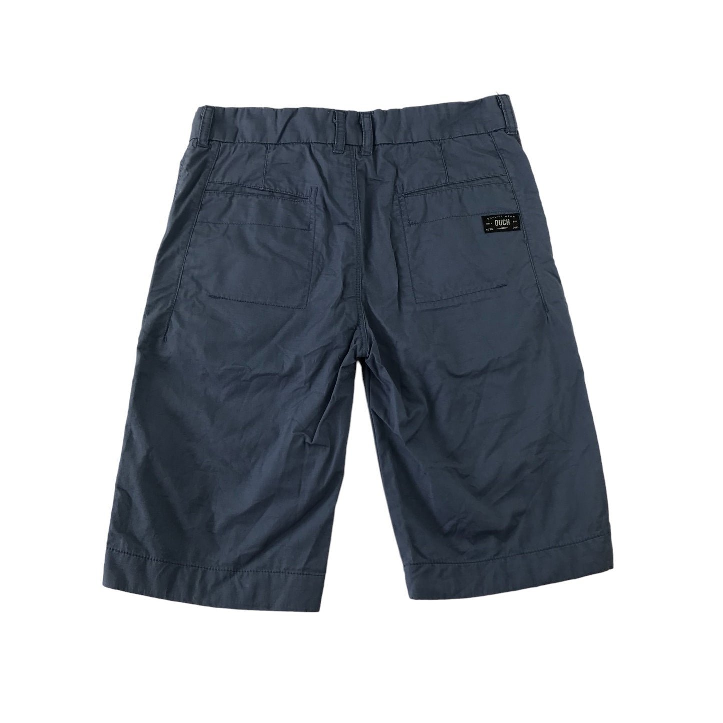 Ouch Shorts Age 12 Blue Chino Style