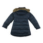 Trespass jacket 7-8 years navy with pink warm fleece lining parka waterproof
