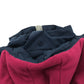 Trespass jacket 7-8 years navy with pink warm fleece lining parka waterproof