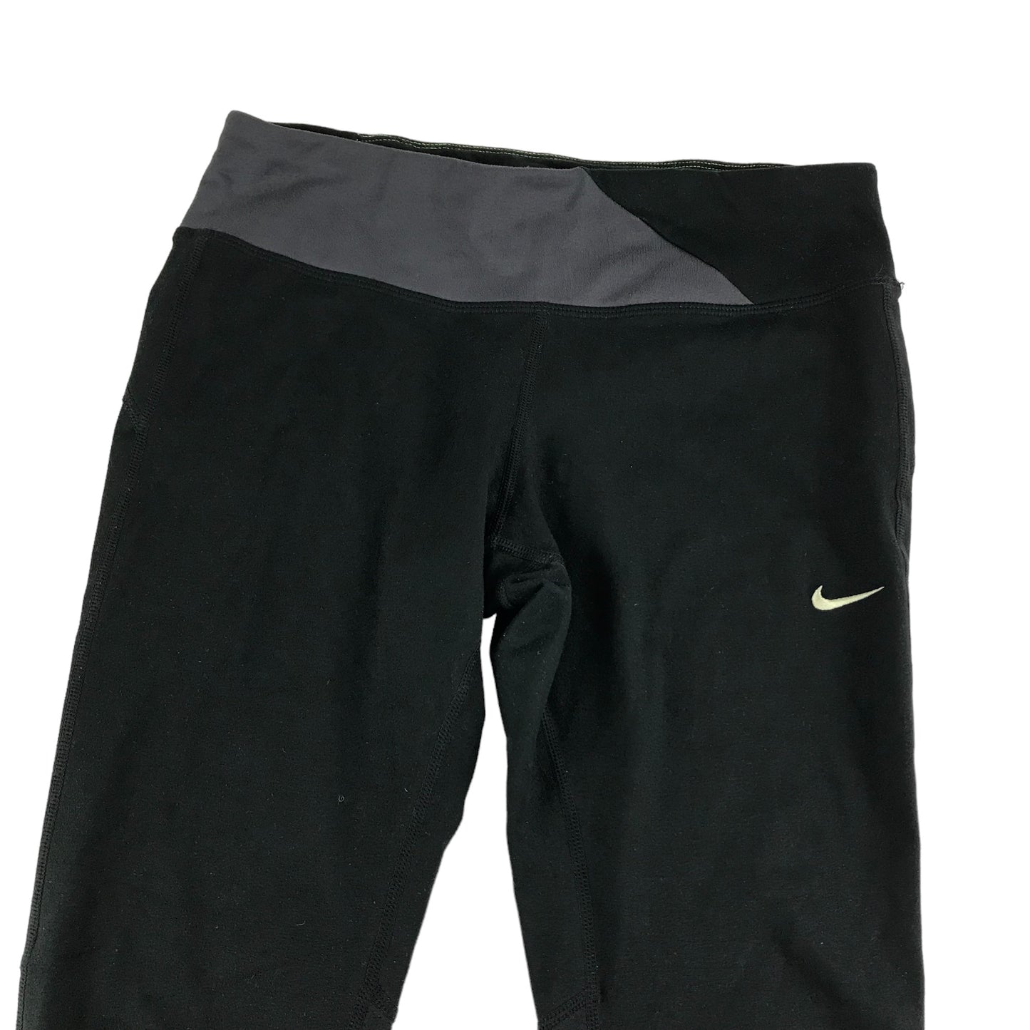 Nike Sport Leggings Size S Black Stretchy Dri-Fit