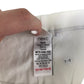 Next leggings 7-8 years white plain cropped