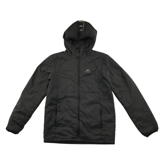 Alpyrex Light Jacket 14-16 years black plain full zipper