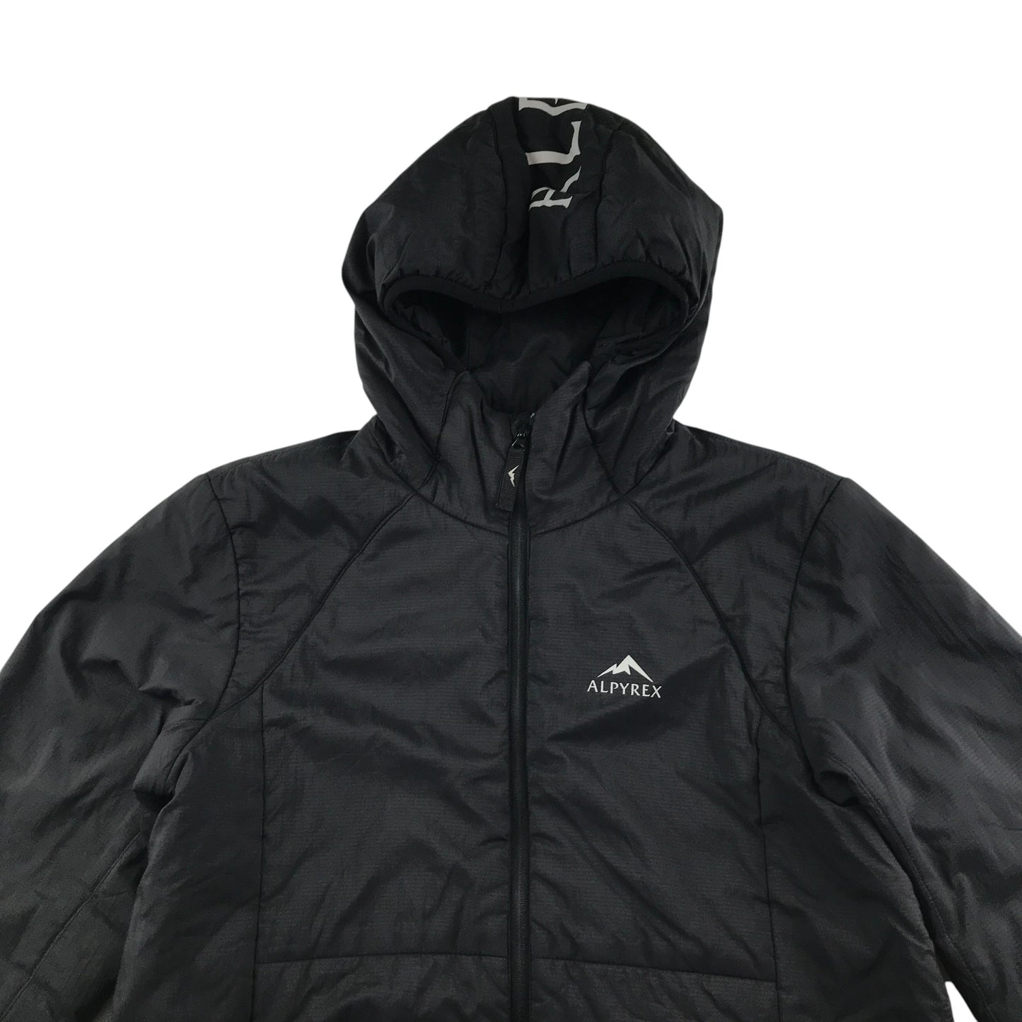 Alpyrex Light Jacket 14-16 years black plain full zipper