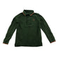 M&S polo shirt 7-8 years khaki with embroidered logo cotton