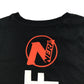 F&F t-shirt 7-8 years black Nerf long sleeve graphic print cotton