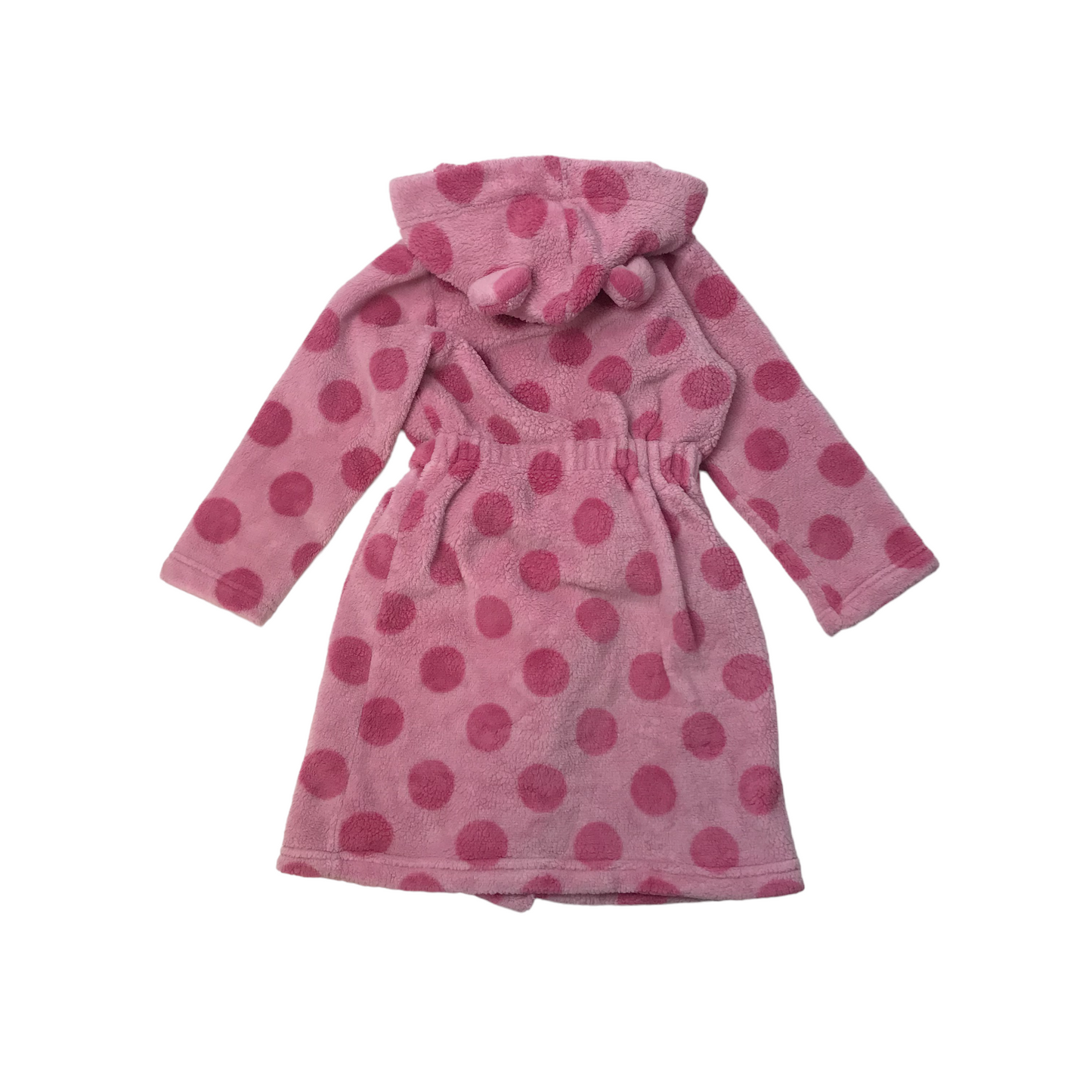 M&s pink dressing gown best sale