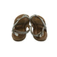 John Lewis sandal shoe size 12 junior silver gem detailing
