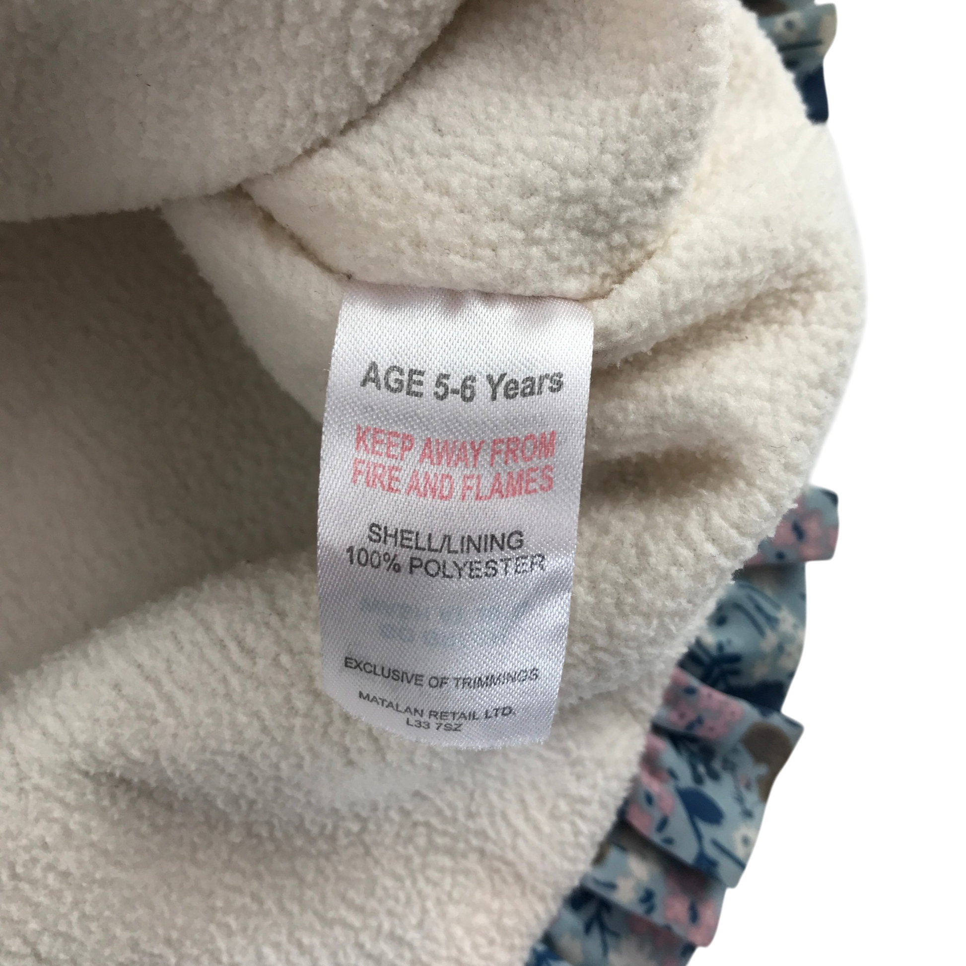 Preloved Matalan jacket for kids
