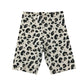 George leggings 8-9 years white with black animal print cropped
