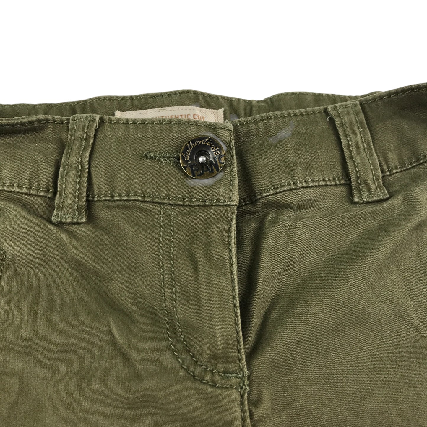 Next trouser 5-6 years khaki y pull-on adjustable waist