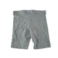 F&F leggings 9-10 years grey plain with love heart detail cropped