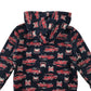 GAP Navy hoodie 5 years black red fire truck print with GAP logo
