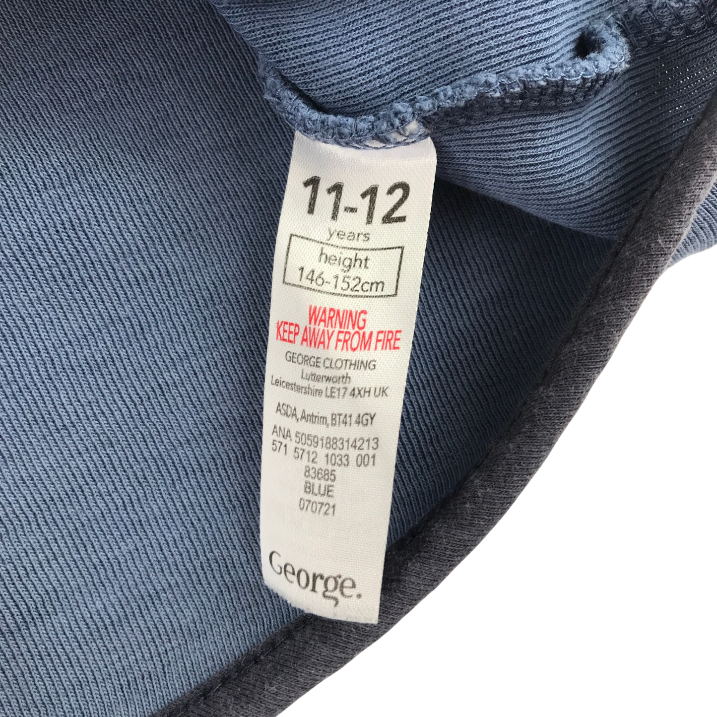 Preloved George hoodie for kids