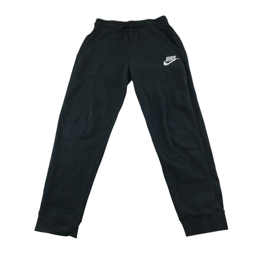Nike jogger trouser 9-11 years black plain with logo elasticated waist
