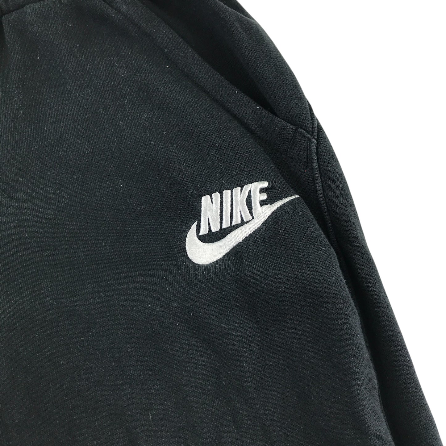 Nike jogger trouser 9-11 years black plain with logo elasticated waist