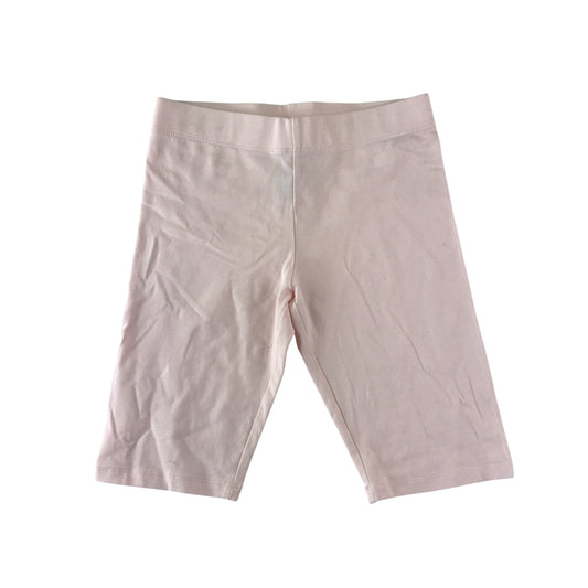 Next leggings 10-11 years pale pink plain cropped