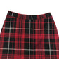M&S Skirt Age 9 Red Check Jersey