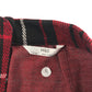 M&S Skirt Age 9 Red Check Jersey