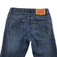 Levi's jeans 9-10 years blue denim 511 slim adjustable waist