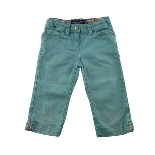 Boden jeans 4-5 years light blue denim adjustable waist