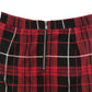 M&S Skirt Age 9 Red Check Jersey