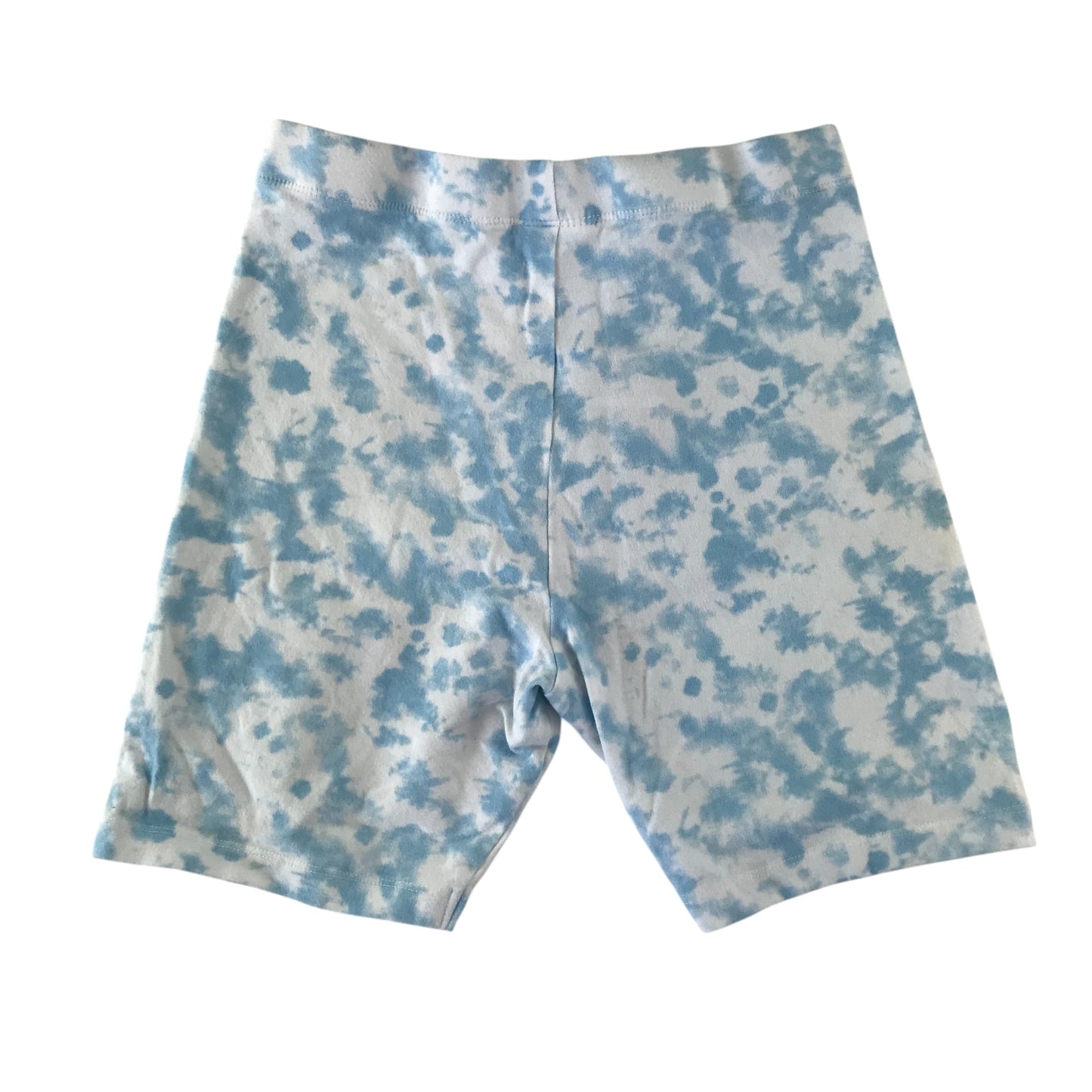 Primark leggings 12-13 years blue and white Leo & Stitch graphic cropped