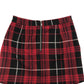 M&S Skirt Age 9 Red Check Jersey