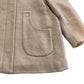Zara Coat Age 5-6 Light Pink Wool-mix Faux Fur Hood