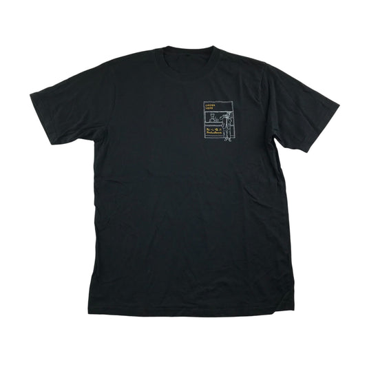 Dimsumrecords T-Shirt Men's M Black Graphic Design