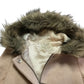 Zara Coat Age 5-6 Light Pink Wool-mix Faux Fur Hood