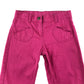 Lupilu jeans 5-6 years pink denim adjustable waist love heart pockets cotton