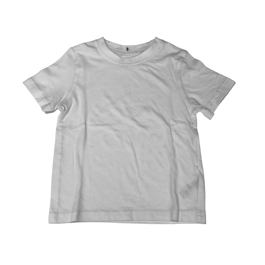 Plain White Gym T-shirt