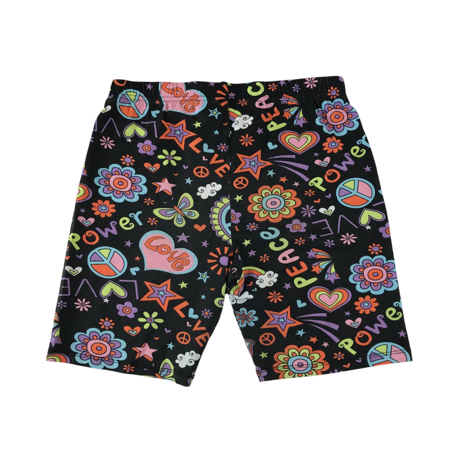 PEP&CO leggings 12-13 years black cartoony graphic print cropped