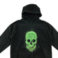 Next hoodie 9 years black green skull graphic