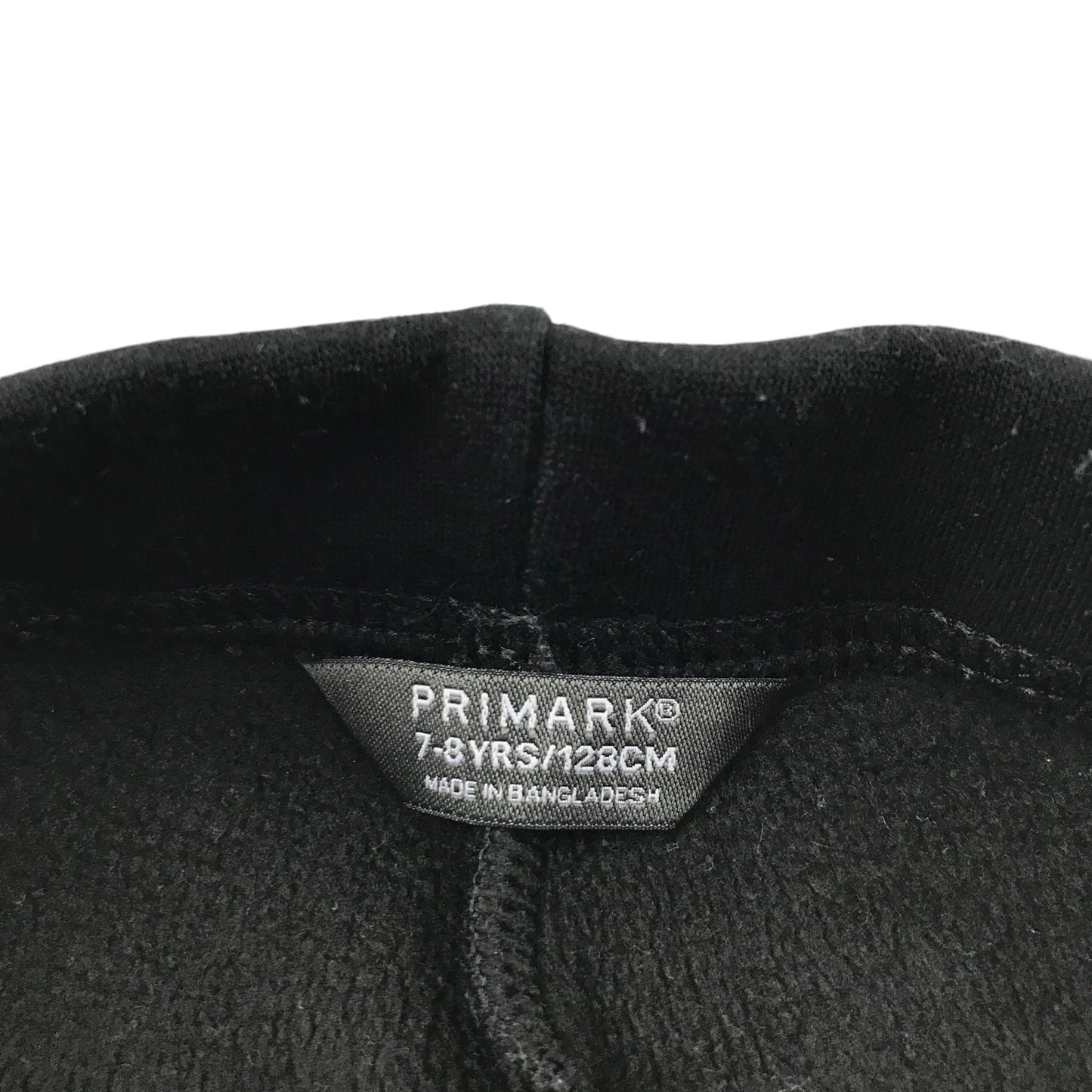 Primark Jogger 7-8 years black with butterfly print jersey material