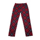 H&M trouser 8-9 years red tartan checked smart jeggings